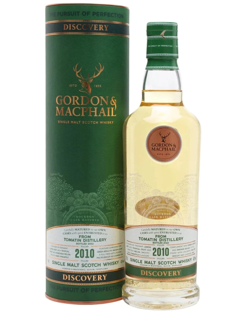 Tomatin Discovery 2010 Gordon & MacPhail Single Malt Scotch Whisky - 70cl 43%