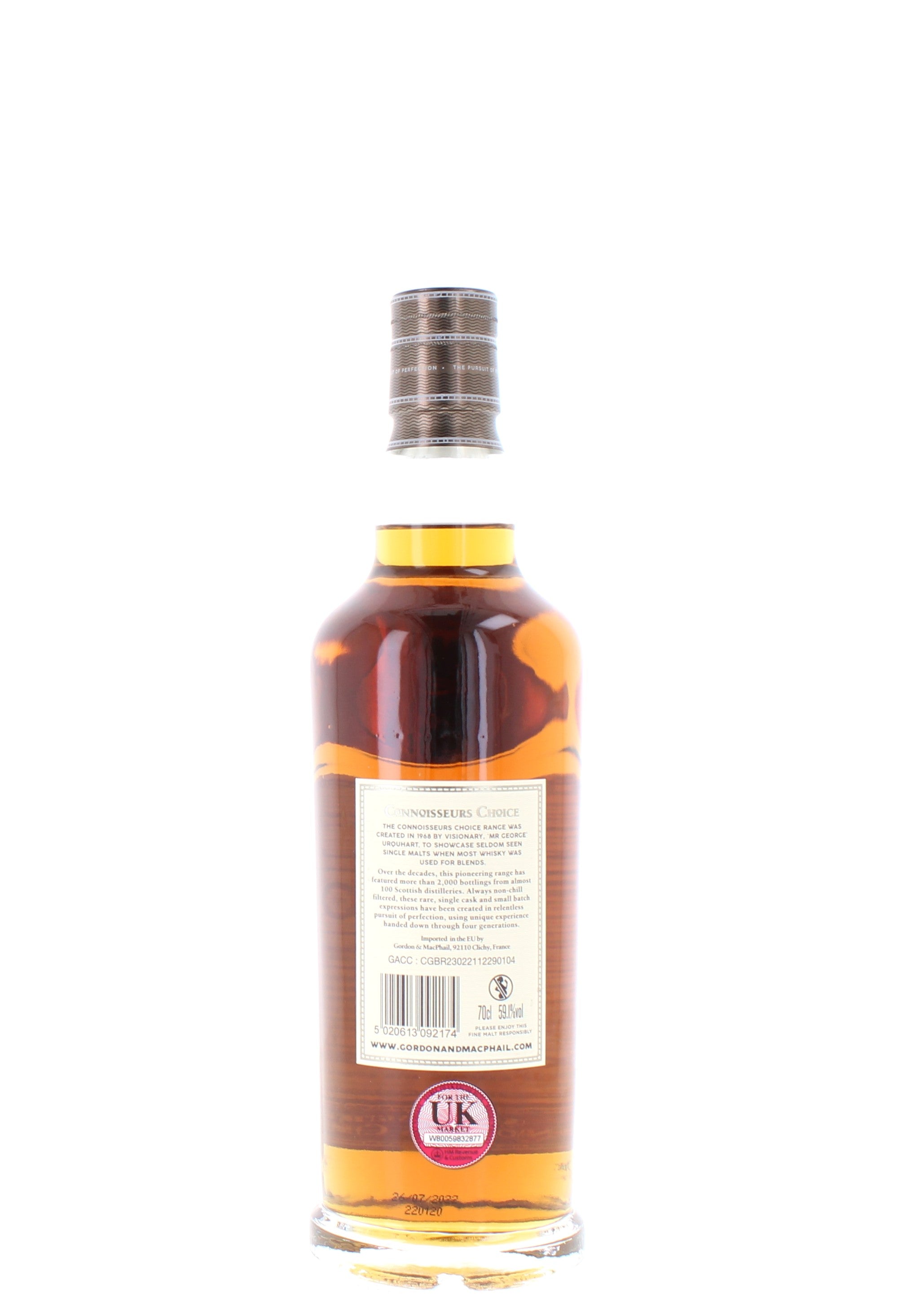 Tormore 22 Year Old 2000 Cask #1252 Gordon & MacPhail Connoisseurs