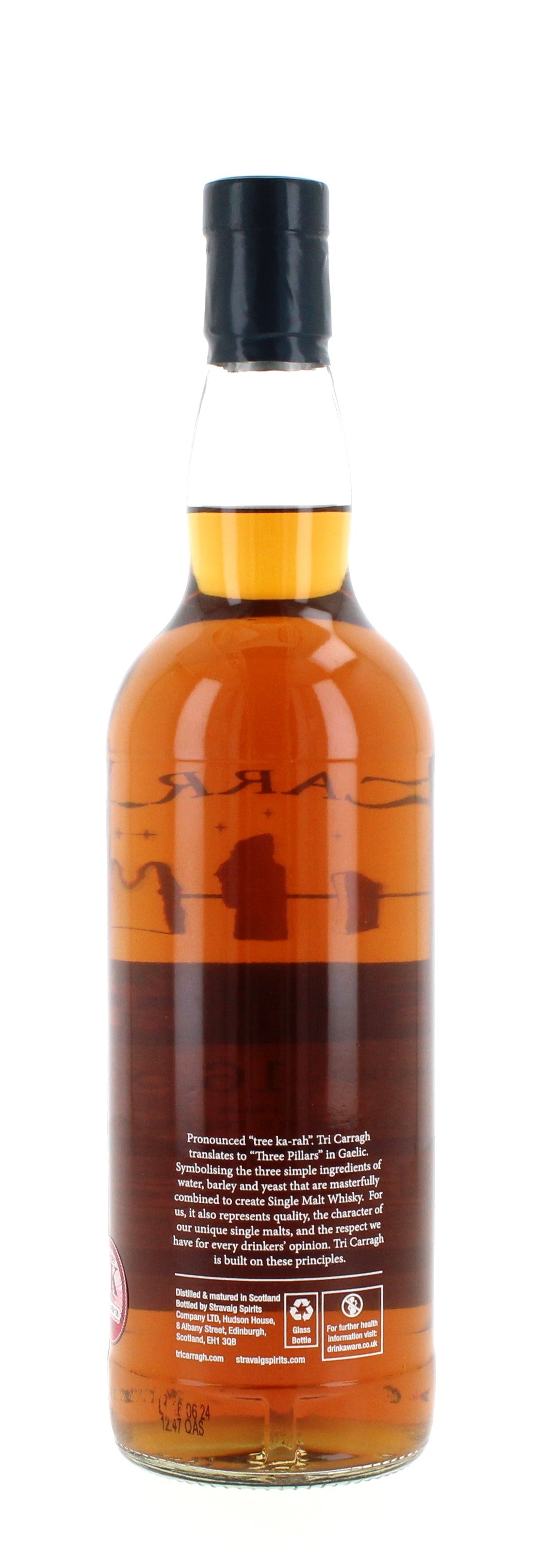 Tri Carragh 16 Year Old Aultmore Single Malt - 70cl 55.4%