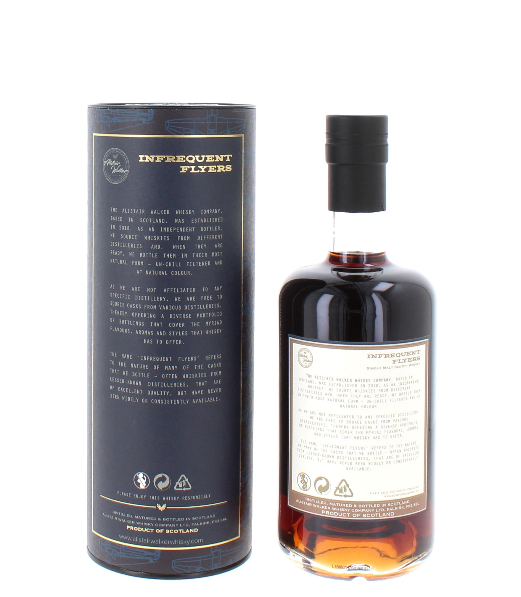 Undisclosed Islay Distillery 18 Year Old (Cask No 807402) Infrequent Flyers Single Malt - 70cl 53.7%