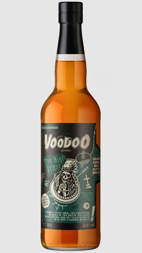 Voodoo The High Priest 8 Year Old Island Single Malt Scotch Whisky - 70cl 52.6%