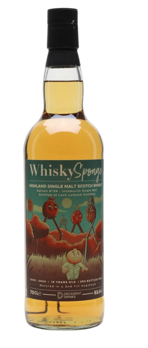 Inchmurrin 2009 15 Year Old Whisky Sponge Edition 94 70cl 53%