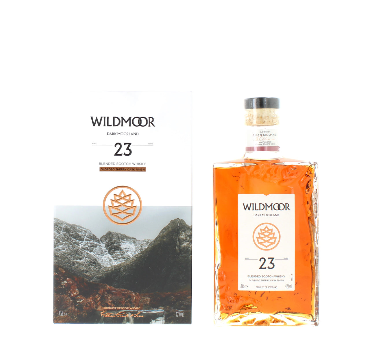 Wildmoor 23 Year Old Dark Moorland Blended Scotch - 70cl 42%