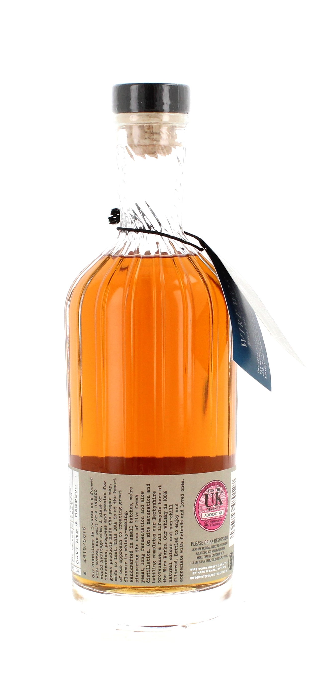 Wire Works Single Malt English Whisky First release - 70cl 50.3