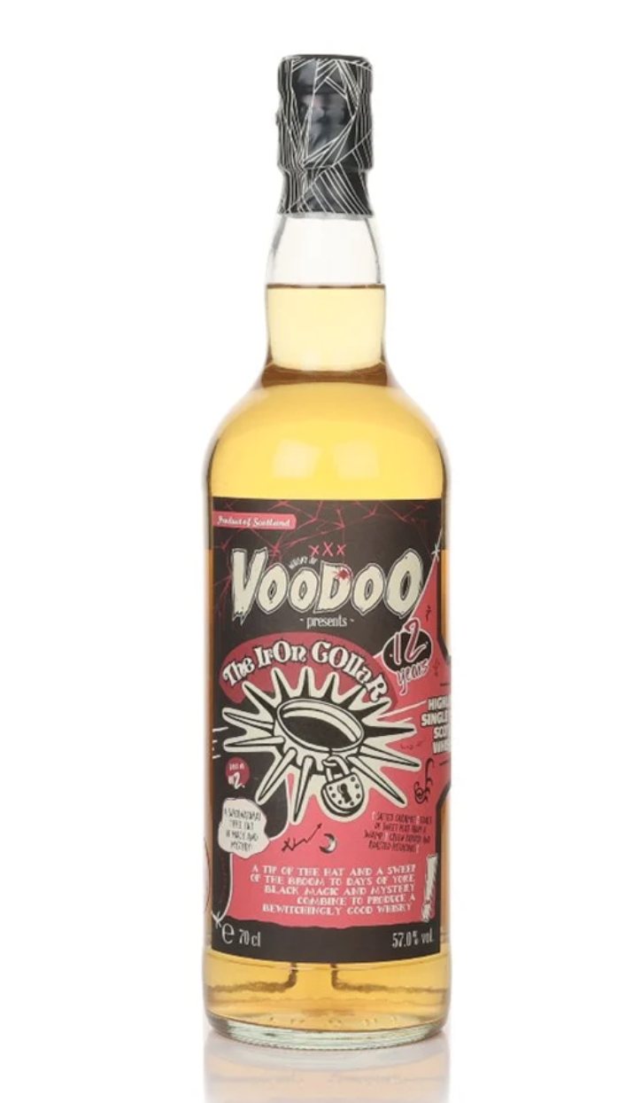 Voodoo The Iron Collar 12 Year Old Highland Single Malt Scotch Whisky - 70cl 57%