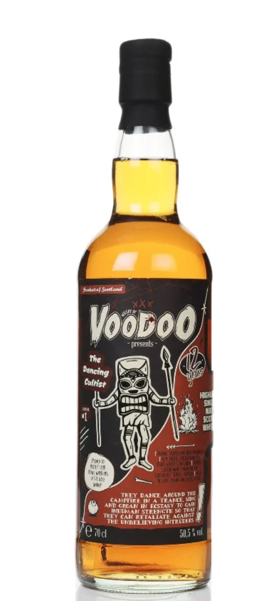 Voodoo The Dancing Cultist II 7 Year Old Highland Single Malt Scotch Whisky - 70cl 55.1%