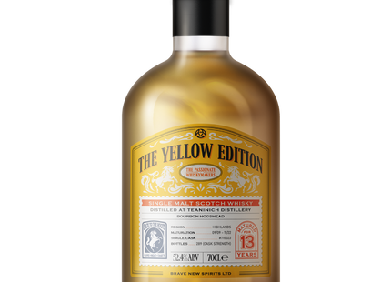 Teaninich 13 Year Old 2008 Yellow Edition Single Malt Scotch Whisky - 70cl 52.4%