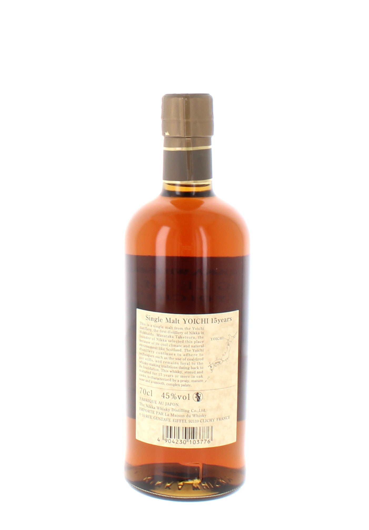 Yoichi 15 Year Old Single Malt - 70cl 45% - No Box