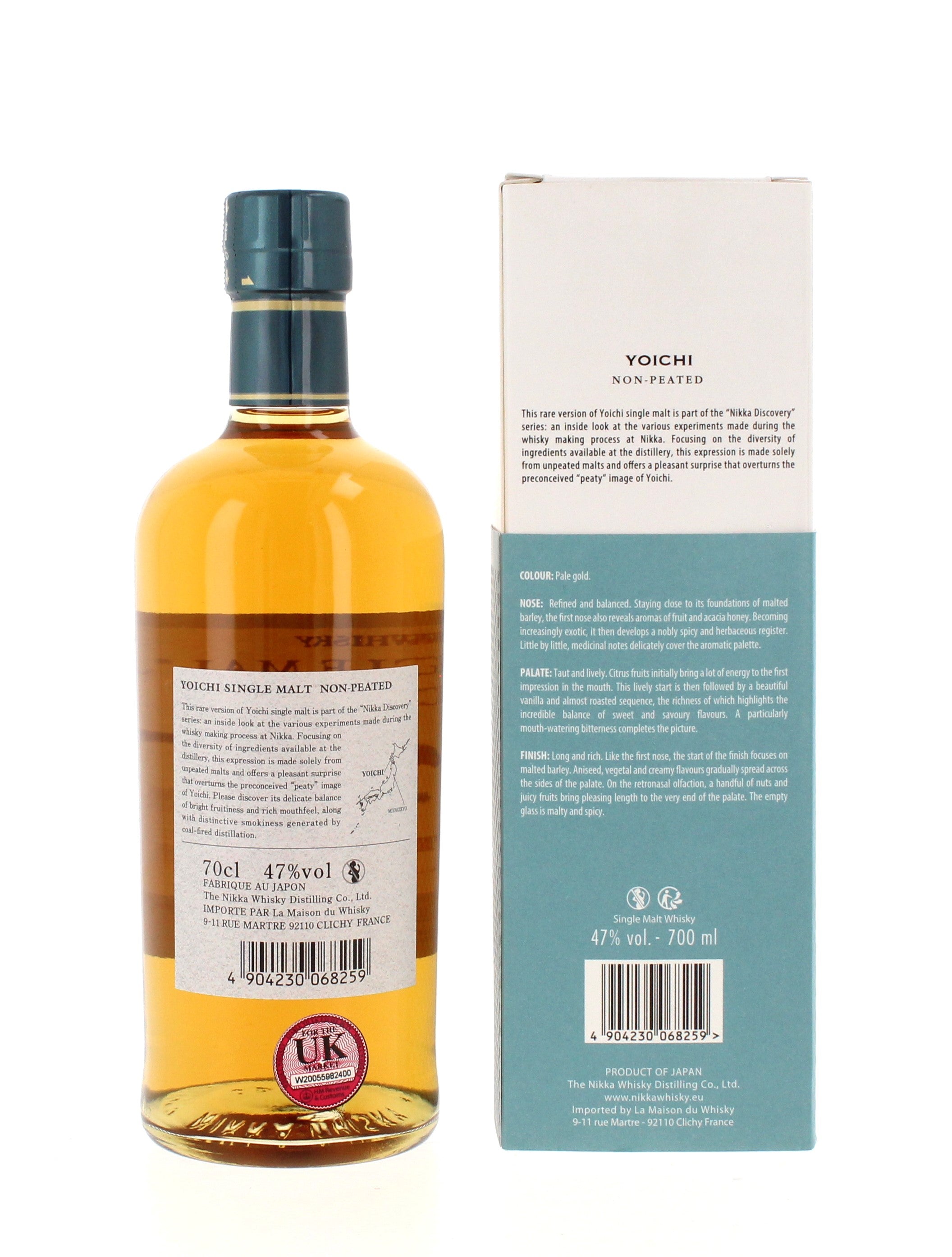 Nikka Discovery Series 2021 Release Yoichi Single Malt Non‐Peated - 70cl 47%
