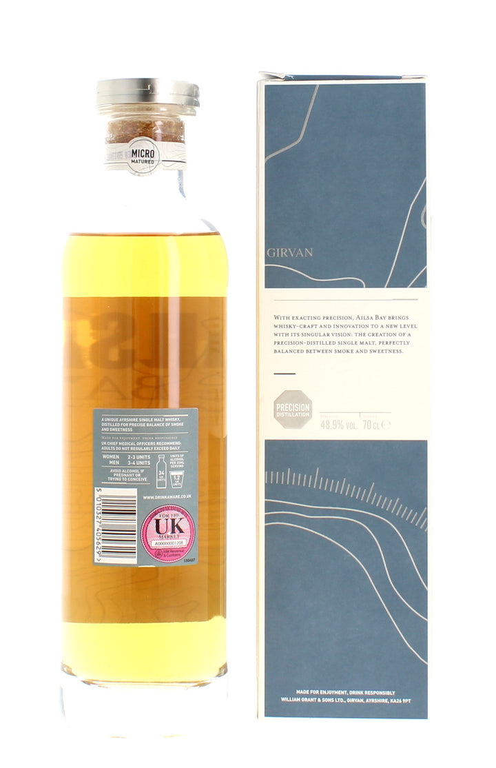 Ailsa Bay Single Malt - 70cl 48.9%