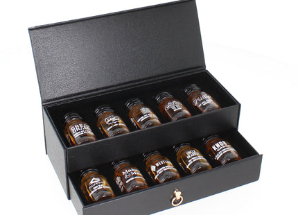 American Whiskey Gift Box 10 Whiskies and Bourbons to Try -  A whiskey tasting Experience in a Box! 42%