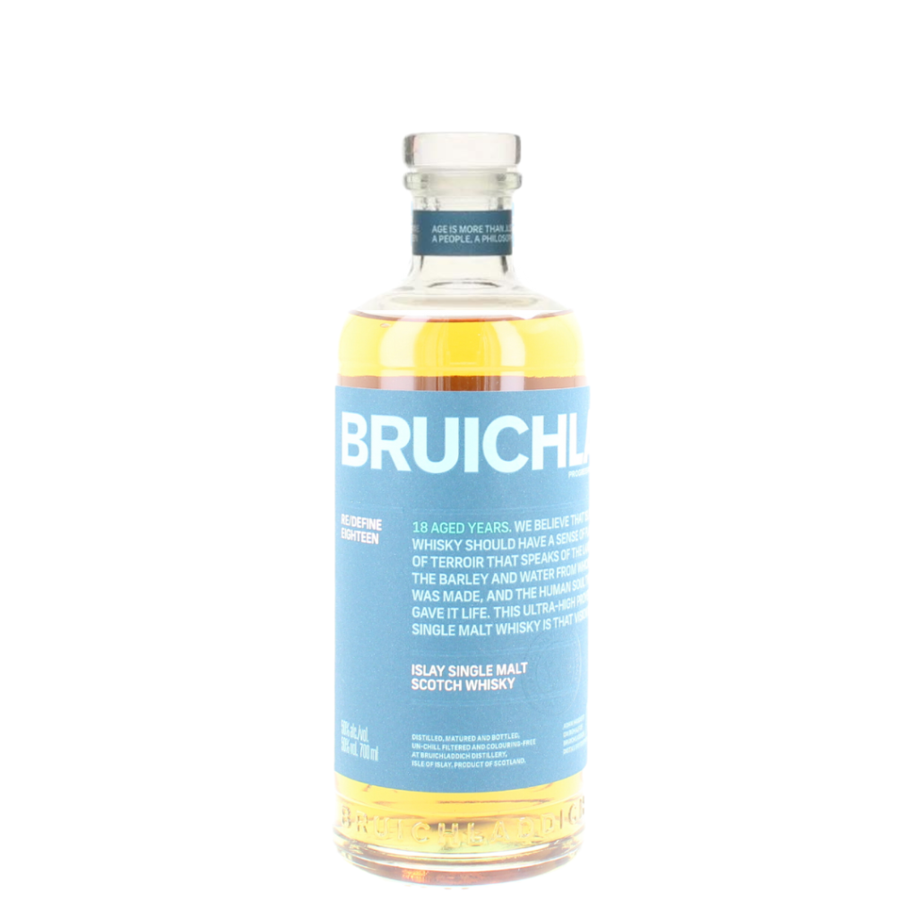 Bruichladdich 18 Year Old Re/Define Single Malt Scotch Whisky - 70cl 50%