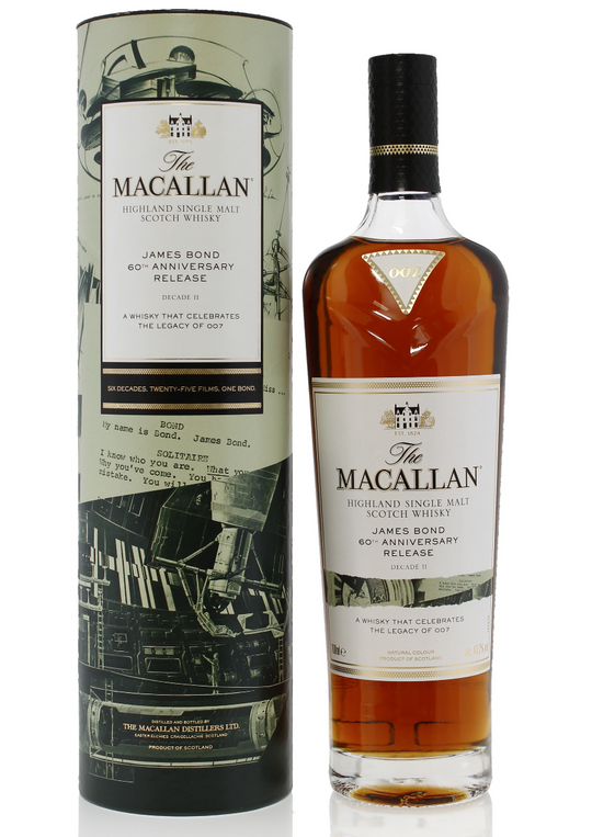 Macallan James Bond 60th Anniversary Release Decade II 70cl 43.7%