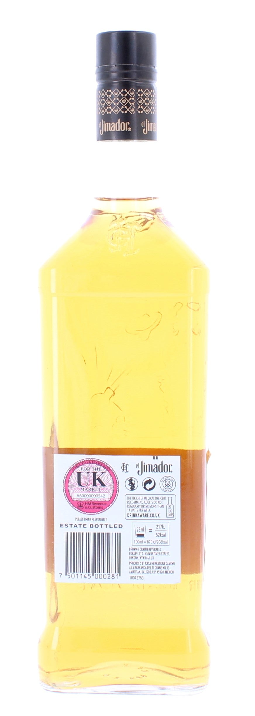 El Jimador Tequila Añejo - 70cl 38%