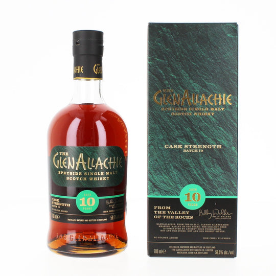 Glenallachie 10 Year Old Cask Strength Batch 10 Single Malt Scotch Whisky - 70cl 58.6%