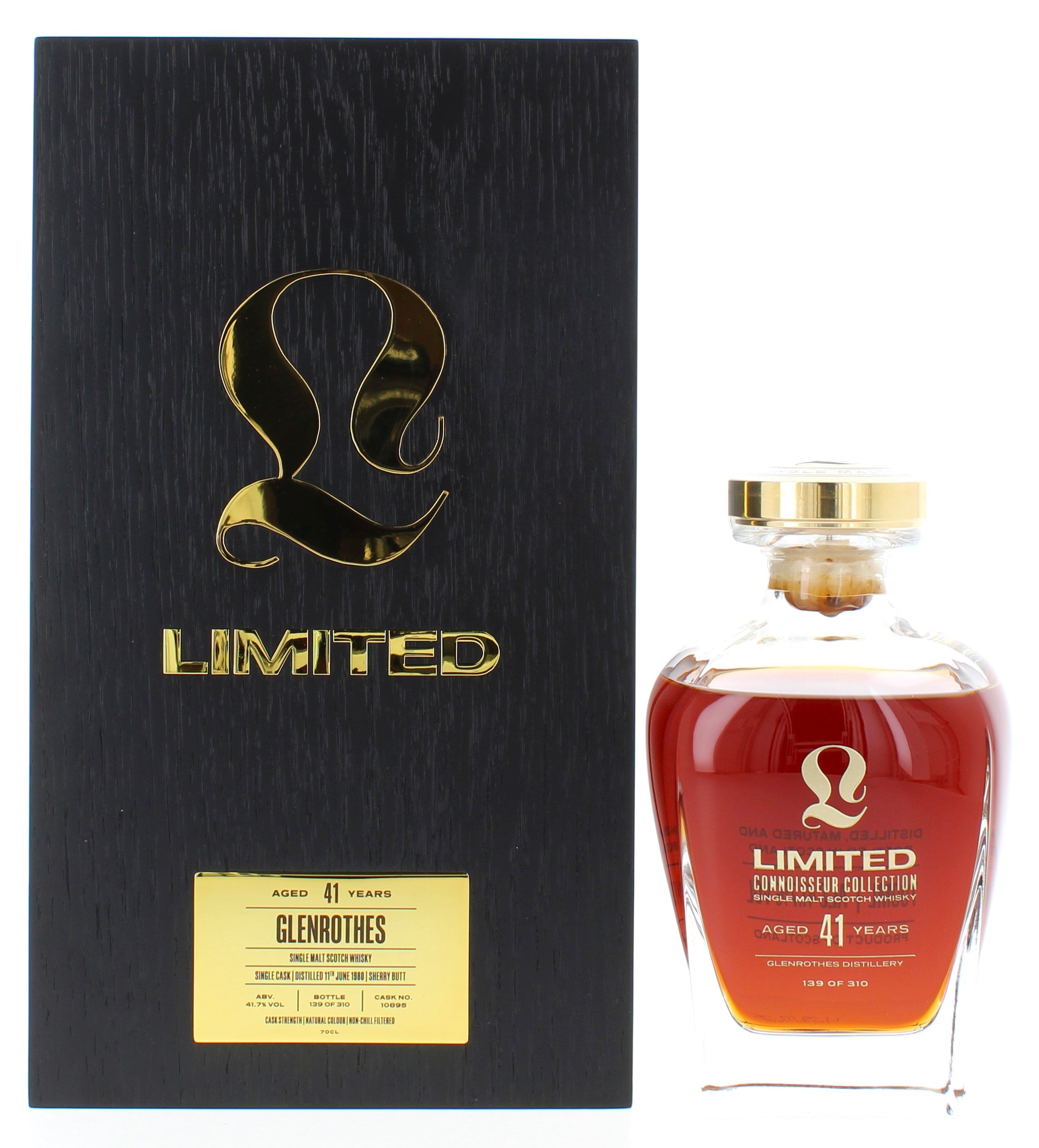 Glenrothes 41 Year Old 1980 Connoisseur Collection - 70cl 41.7%