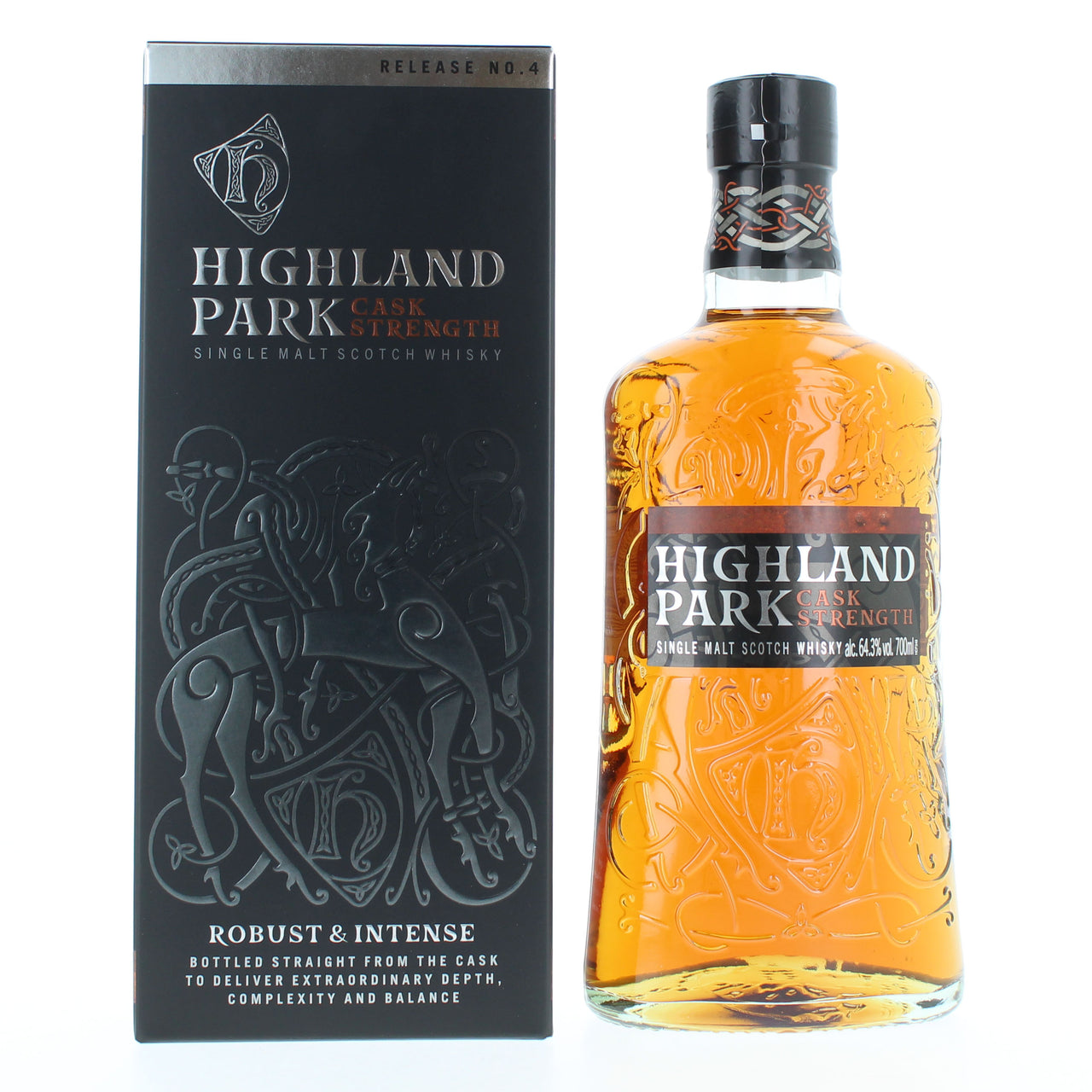 Highland Park Cask Strength Release No 4 Single Malt Scotch Whisky - 70cl 64.3%