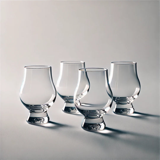 4 Glenfiddich Whisky Glasses