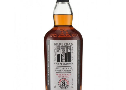 Kilkerran 8 Year Old Sherry Cask Matured 2024 Release Single Malt Scotch Whisky - 70cl 57.4%