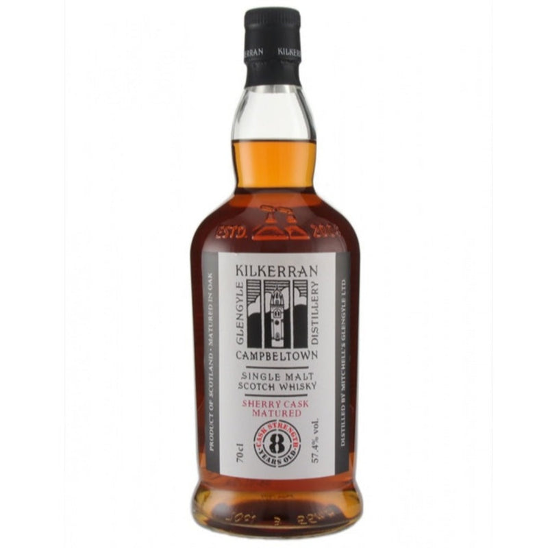 Kilkerran 8 Year Old Sherry Cask Matured 2024 Release Single Malt Scotch Whisky - 70cl 57.4%