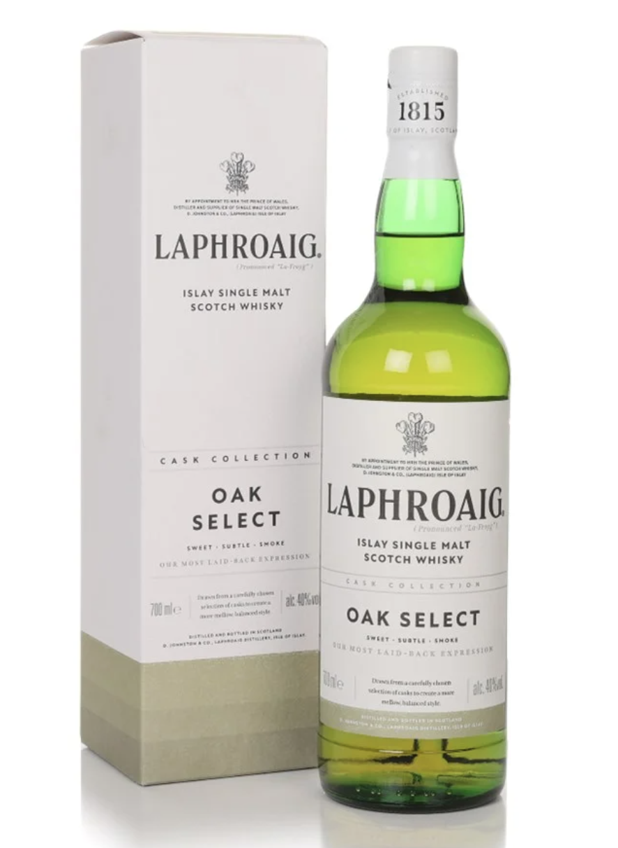 Laphroaig Oak Select Islay Single Malt Scotch Whisky - 70cl 40%