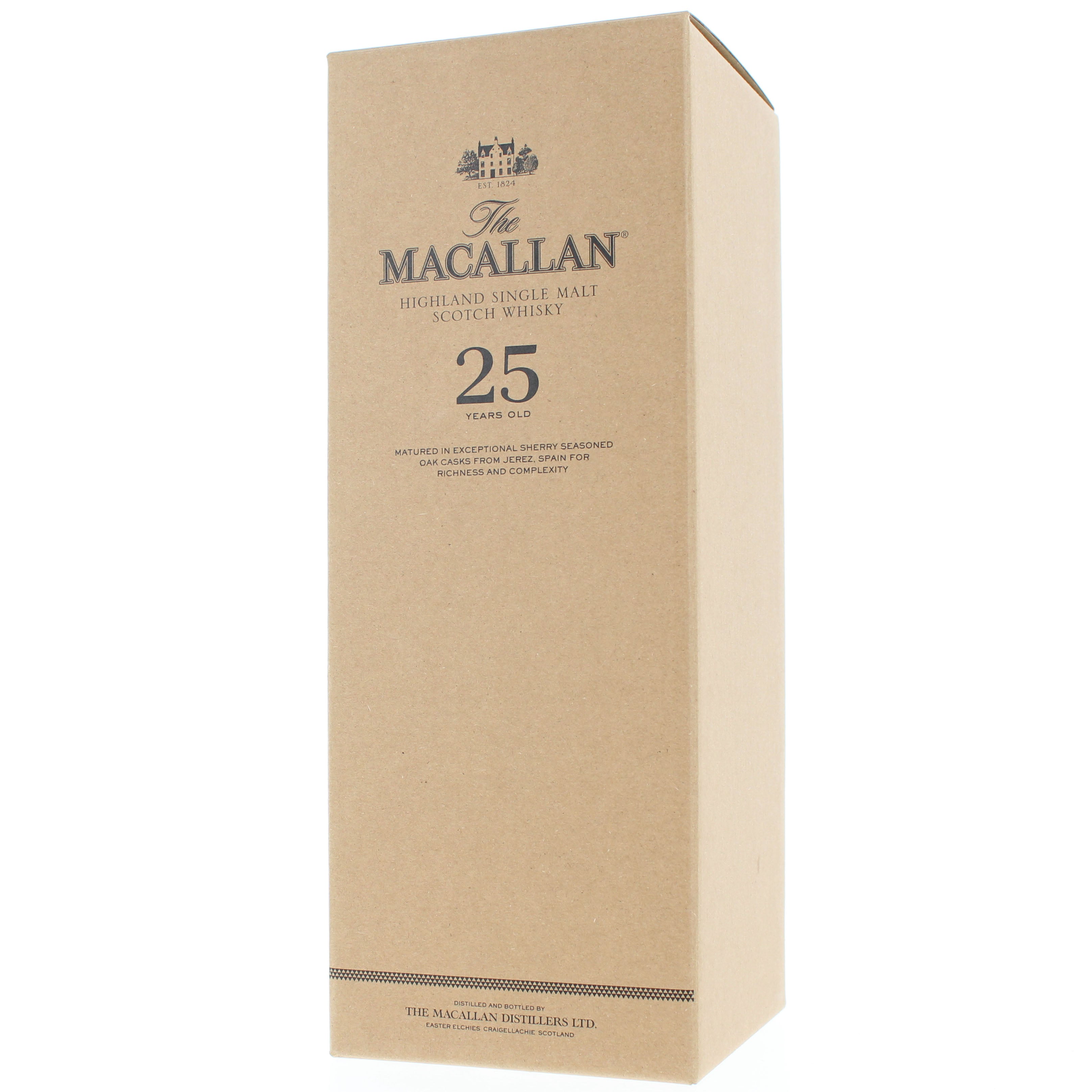 Macallan 25 Year Old Sherry Oak 2023 Annual Release Single Malt Scotch Whisky - 70cl 43%