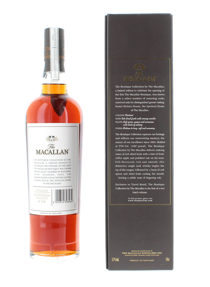 Macallan Boutique Collection - 2016 Taiwan Duty Free Exclusive Whisky 70cl 57%