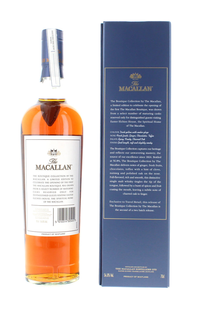 Macallan Boutique Collection - 2017 Taiwan Duty Free Exclusive Whisky 70cl 56.8%