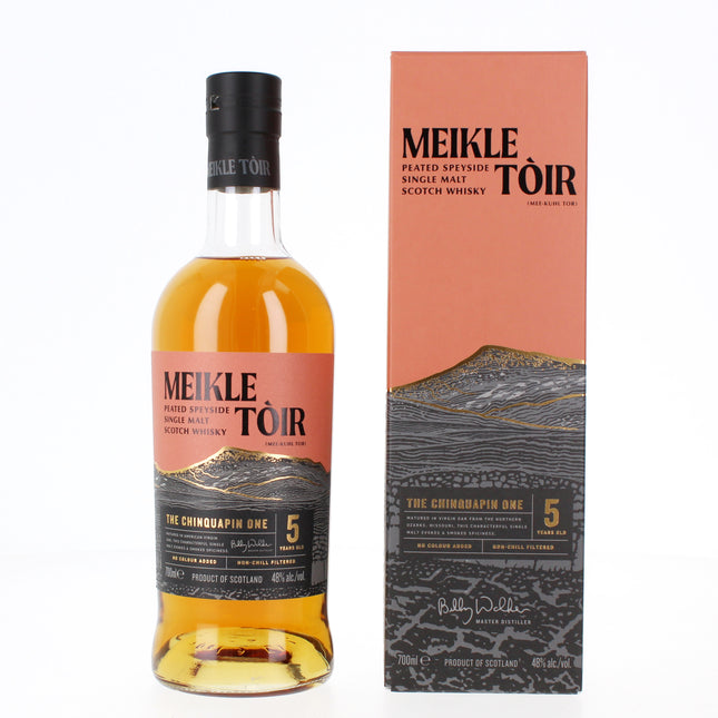 Meikle Toir 5 Year Old The Chinquapin One Single Malt Scotch Whisky - 70cl 48%