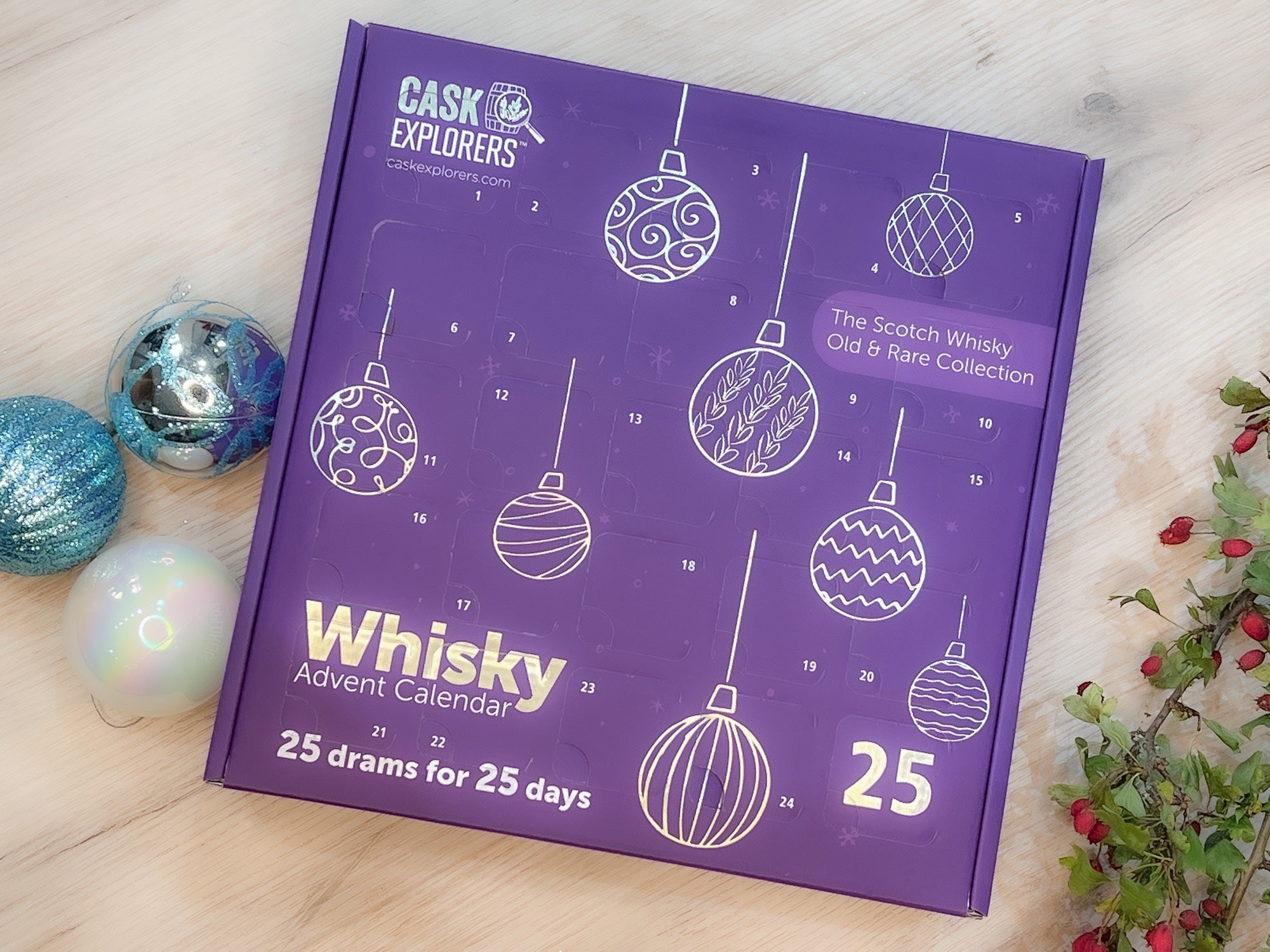 Scotch Whisky Advent Calendar - Old and Rare Collection - 25 Day 25x3cl 48.4%