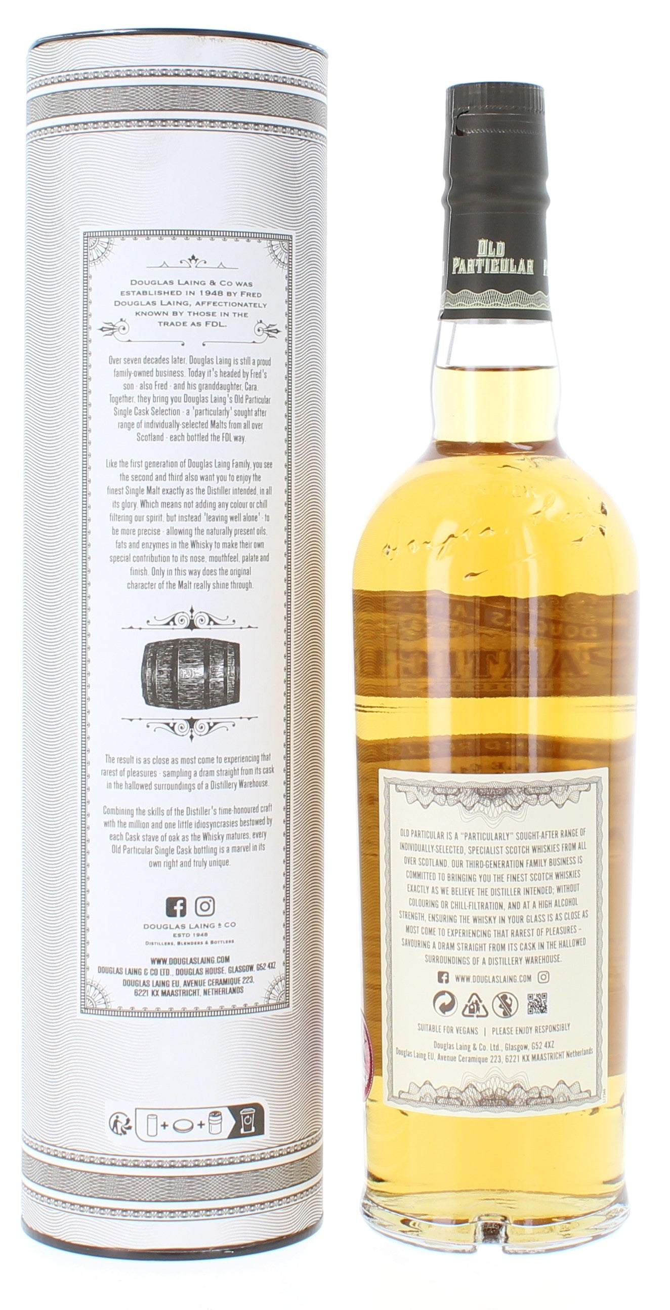 Royal Brackla Old Particular 12 Year Old - 70cl 48.4%