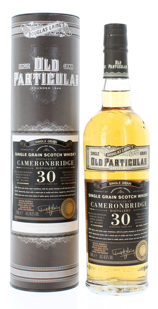 Cameronbridge Old Particular 30 Year Old - 70cl 48.2%