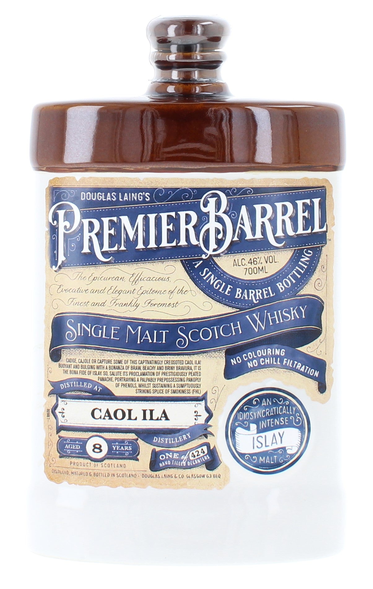 Premier Barrel Caol Ila 8 Years Old - 70cl 46%