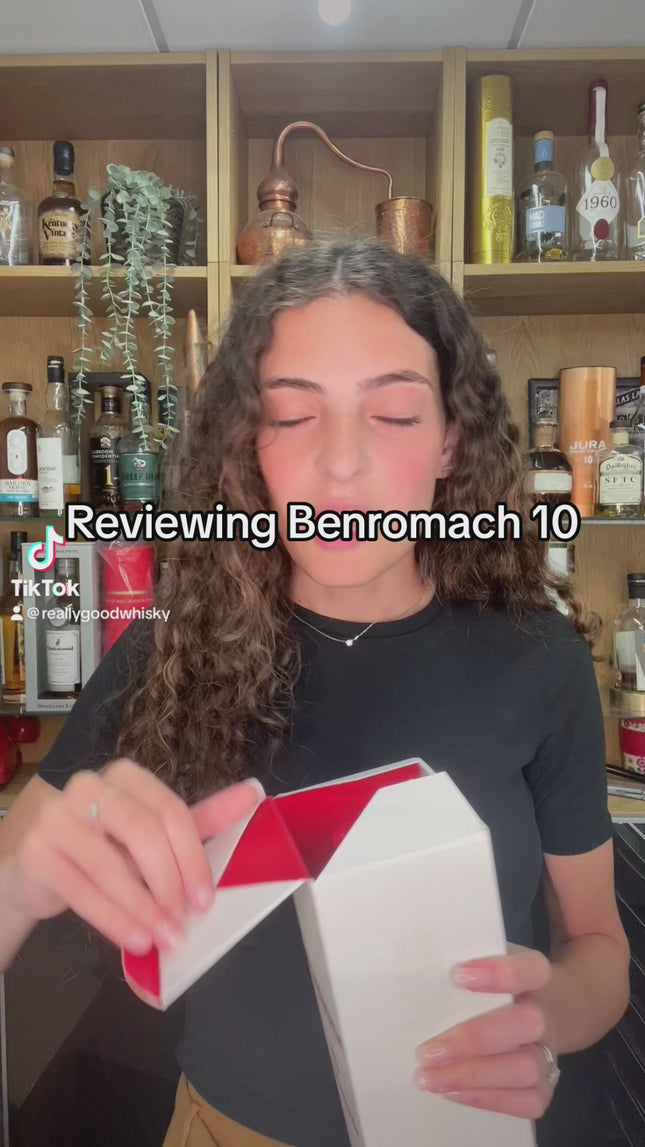 Benromach 10 Year Old Single Malt Scotch Whisky - 70cl 43%