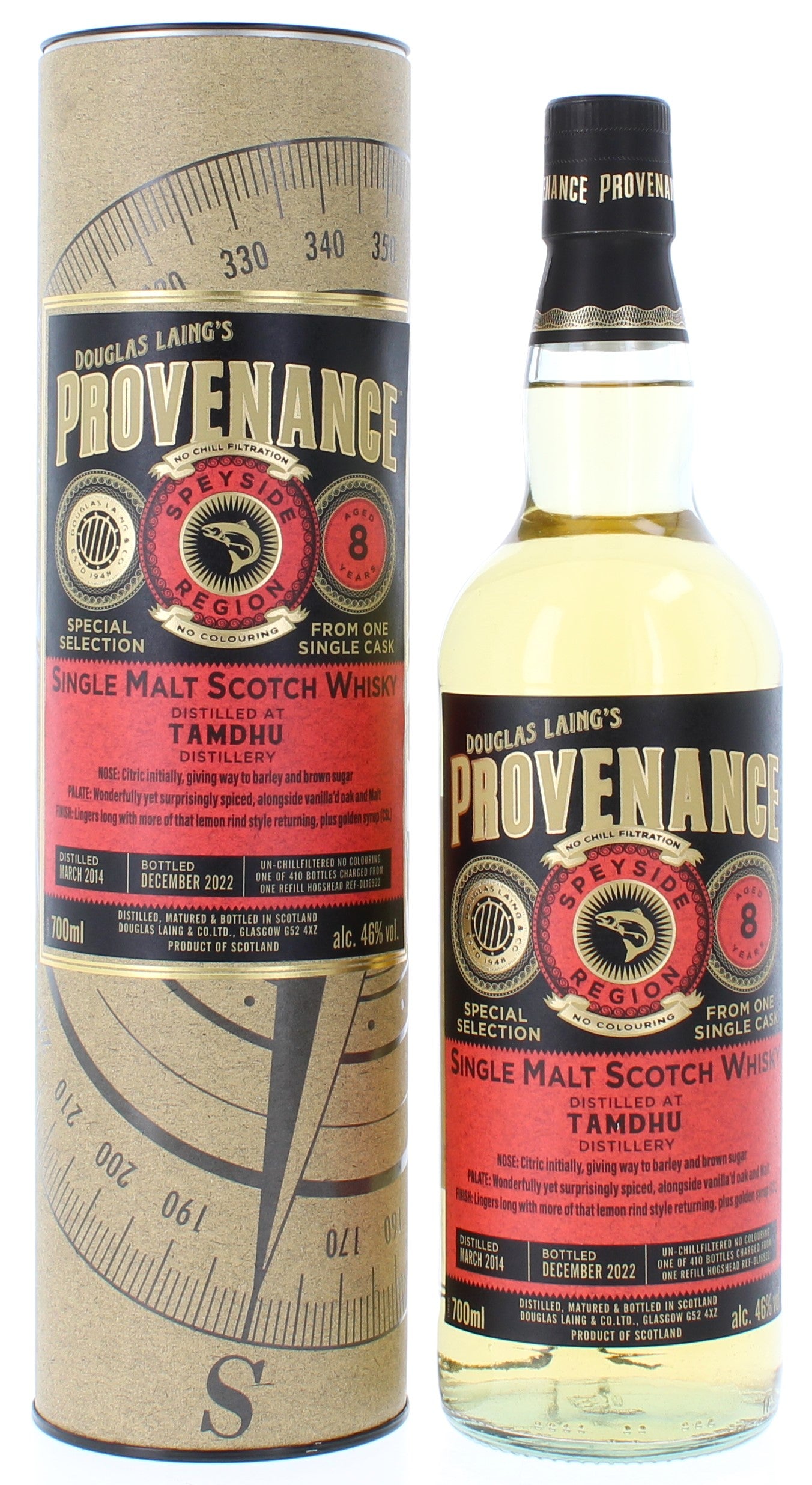 Tamdhu 8 Year Old Provenance - 70cl 46% – The Really Good Whisky