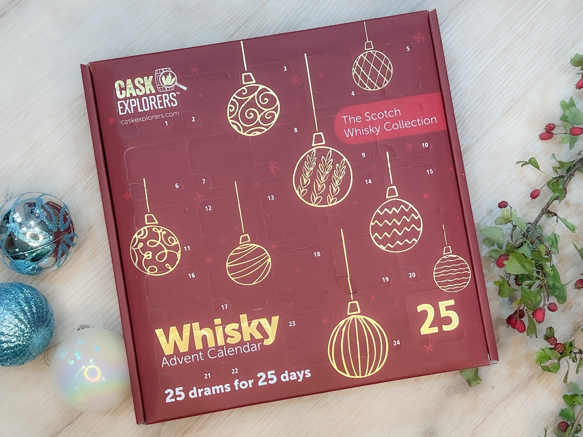 Scotch Whisky Advent Calendar 2023 edition The Scotch Collection 25