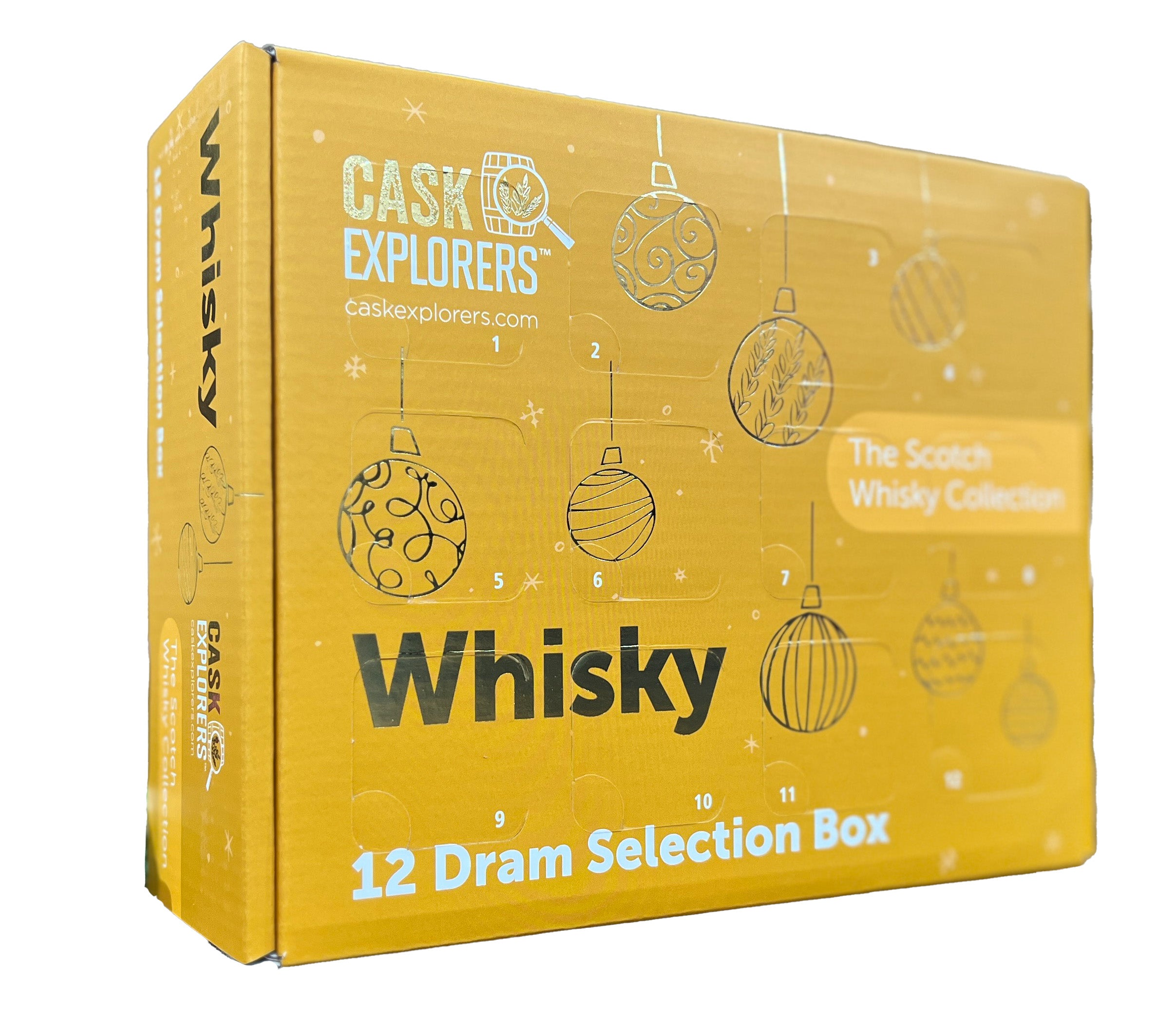Scotch Whisky Advent Calendar 12 Day Selection Box 12x3cl 40.5%