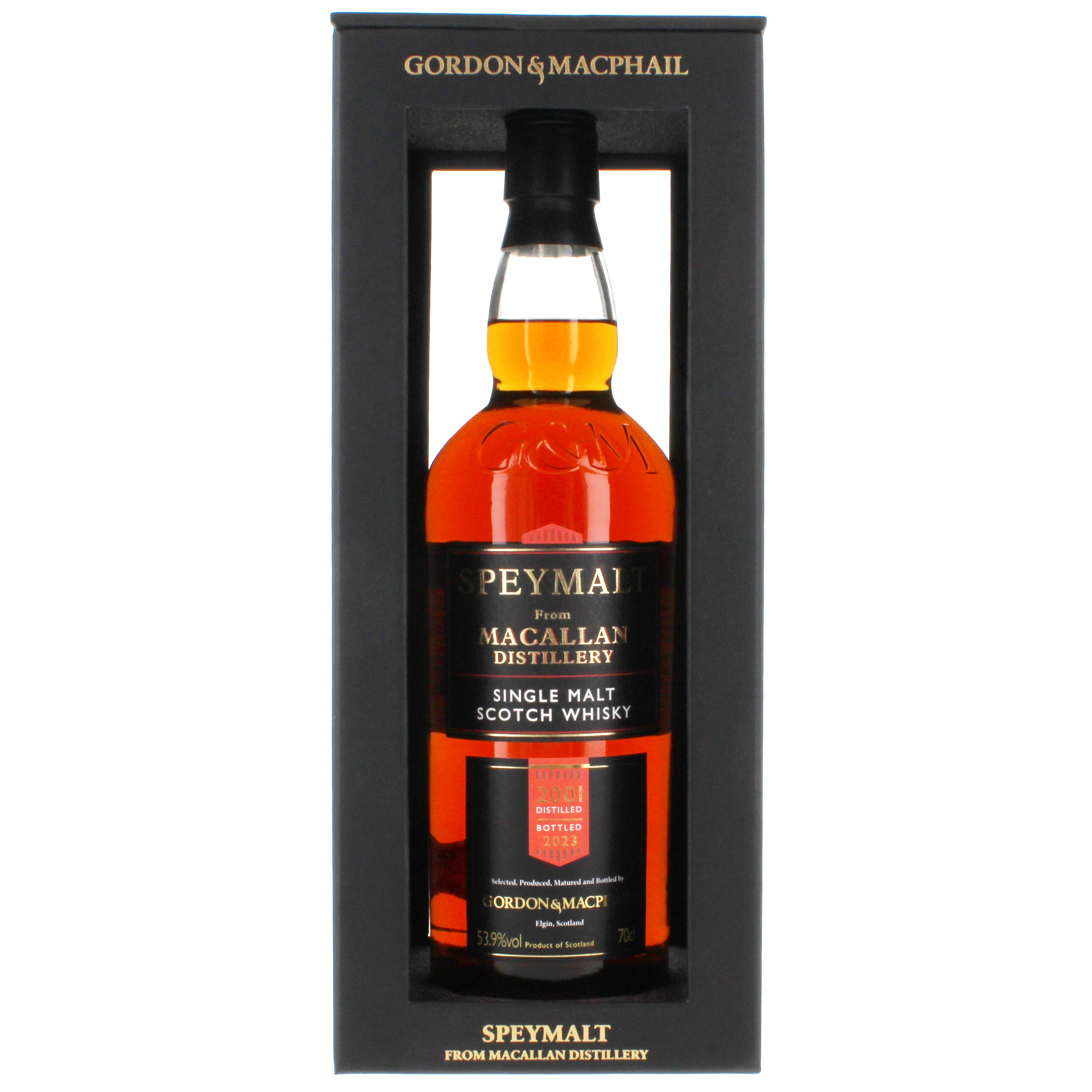 Macallan Speymalt 2001 - 2023 Gordon & MacPhail Single Malt Scotch Whisky - 70cl 53.9%