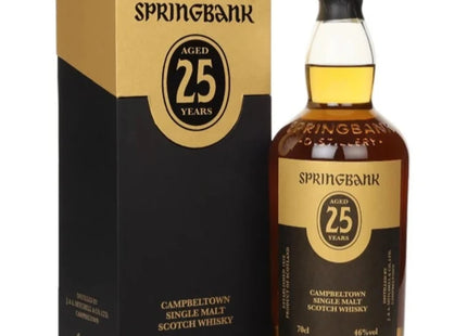 Springbank 25 Year Old 2024 Edition Single Malt Scotch Whisky - 70cl 46%