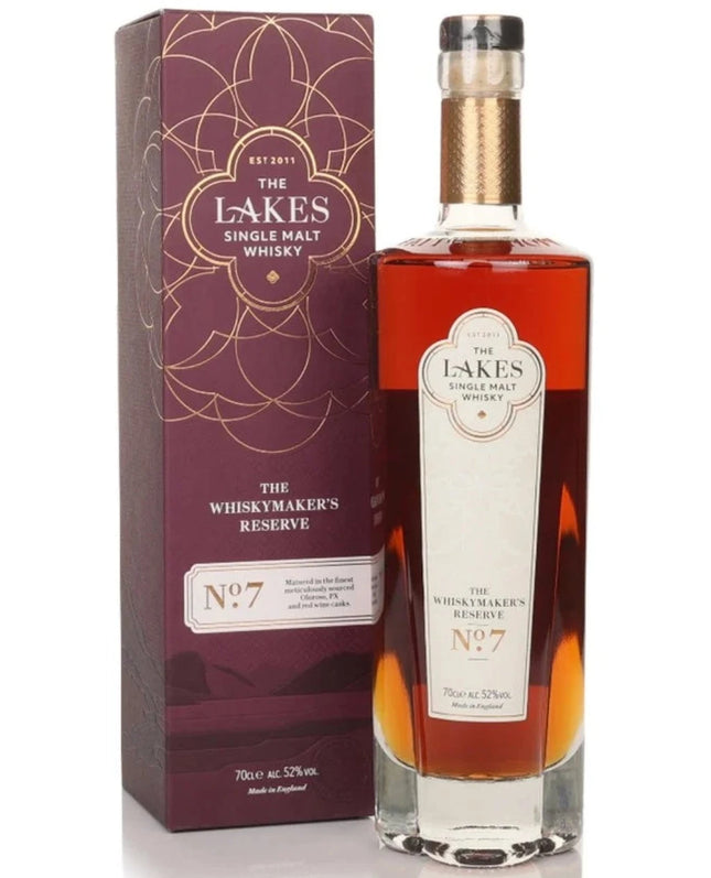 The Lakes Whiskymakers Reserve No 7 Single Malt English Whisky - 70cl 52%