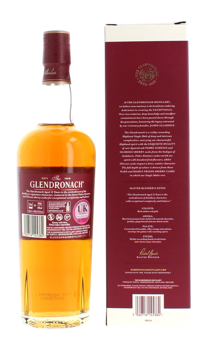 The GlenDronach 12 Year Old - 70cl 43%