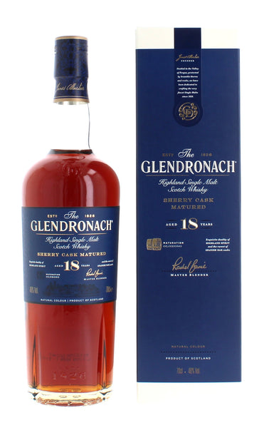 ウイスキー GLENDRONACH ALLARDICE 18 YEARS 700ml Glendronach 18 Year Old Single Malt Scotch Whiskey 700ml – 67