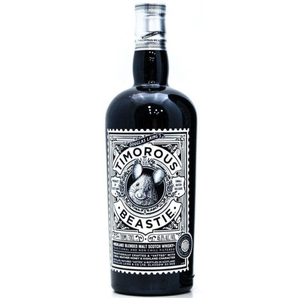 Timorous Beastie Highland Blended Malt - 70cl 46.8% – The Really Good ...