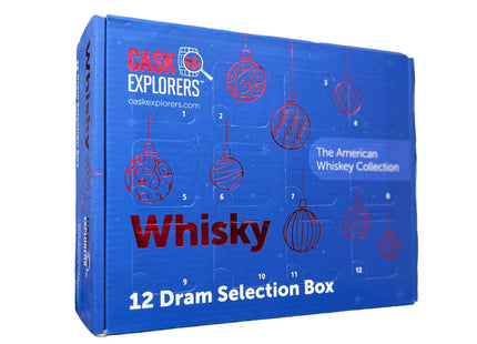 Bourbon Advent Calendar 2023 - American Whiskey 12 Day - 12x3cl 45.6%