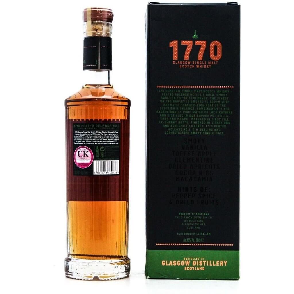 1770 Peated Single Malt - 50cl 46% - The Really Good Whisky Company