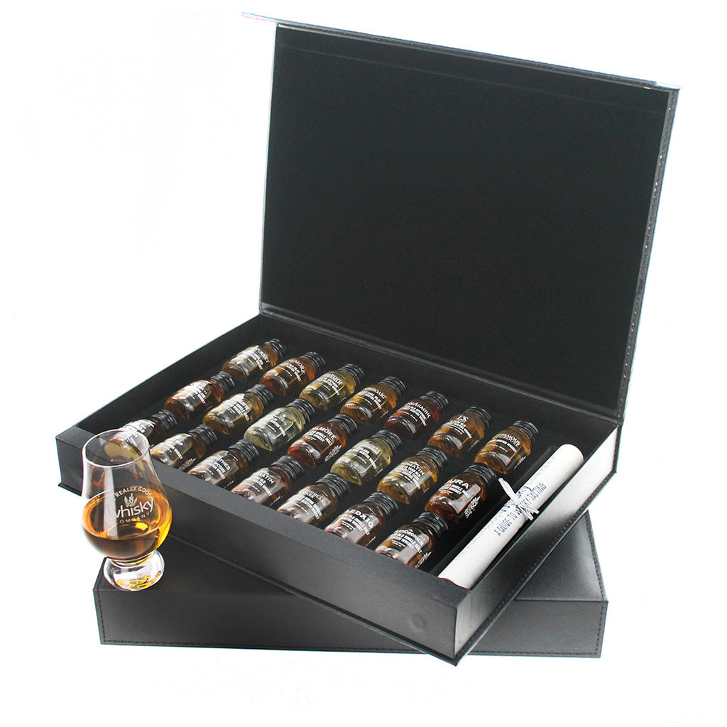 21 Drams - Whisky tasting in a Gift Box - 21 x 3cl 48%