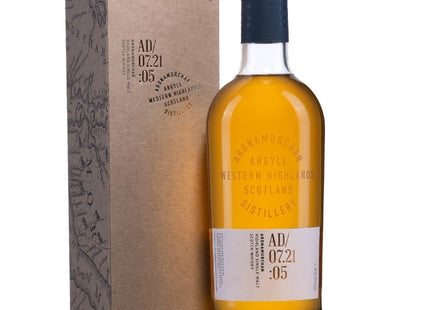 Ardnamurchan AD 07.21:05 Single Malt Scotch Whisky - 70cl 46.8%