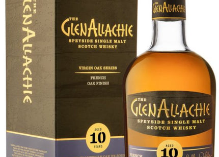 GlenAllachie 10 Year Old French Oak Cask Finish Single Malt Scotch Whisky - 70cl 48%