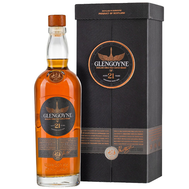 Glengoyne 21 Year Old Single Malt Scotch Whisky - 70cl 43%