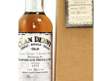 The Clan Denny, Garnheath 30 Year Old Single Grain Whisky, 1975 - The Really Good Whisky Company